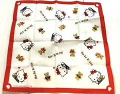 レア　希少　ハローキティハンカチ90年代Hello kitty サンリオ