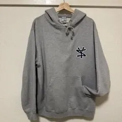 Stussy グレー パーカー Mサイズ