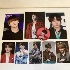 BTS バンタン　ジョングク　グッズまとめ売り　トレカ　缶バッジ...etc