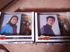 仮面ライダー龍騎　俳優写真パネル＆フィギュアセット