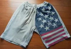 Champion アメリカ国旗デザイン ショートパンツ