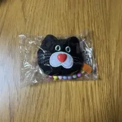 【新品未使用】mojojojo ビーズチェーン付きフェイスマスコット2 ねこ