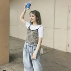 jumelle ジュメロ フックワイドデニム フック ワイド デニム 古着のサムネイル