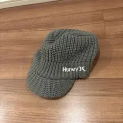 Hurley ニットキャップ つば付き グレーのサムネイル