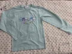 HAPIDANBUI ミントグリーン 長袖カットソー 120cm