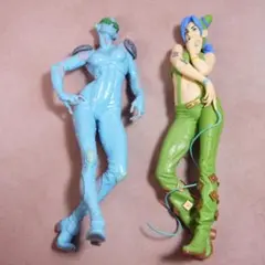 空条徐倫 ウェザー・リポート フィギュア 2体セット 原作：ジョジョの