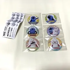 PUPPET SUNSUN パペットスンスン 缶バッジ 6コセット ガチャ