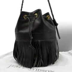 J&M DAVIDSON フリンジ カーニバル ショルダーバッグ ブラック