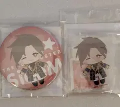 SideM　セガラッキーくじ　アクリルスタンド 缶バッジ　神谷幸広