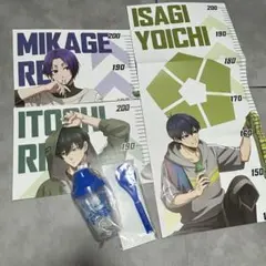 ブルーロック ノビエース コラボ 身長計ポスター 計量カップ スプーン