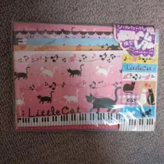 Little Cat レターセット 猫デザイン 【平成レトロ】