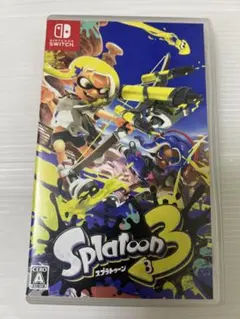【開封品】ニンテンドースウィッチソフト　スプラトゥーン3