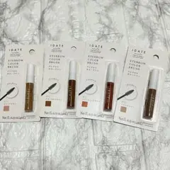 1562　ダイソー　IDATE TGC アイブローブラシ　４色セット