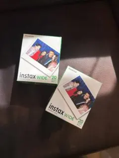 Fujifilm instax WIDE インスタントフィルム 20枚入り 2箱