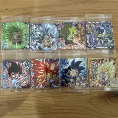 ドラゴンボールウエハースシール　レアシール8枚セット　＋おまけ多々