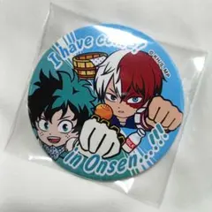 僕のヒーローアカデミア 　 緑谷出久、轟焦凍　ご当地　缶バッジ