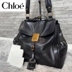 【美品】Chloe darla ダーラ ワンショルダー ハンドバッグ 2way