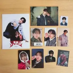 チャンビン　トレカ　ステッカー　セット　まとめ売り　Hollow サンタ　スキズ