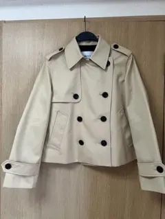 COACH ショートトレンチコート ベージュのサムネイル