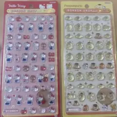 正規品 ボンボンドロップシール ミニ サンリオ ポムポムプリン キティ