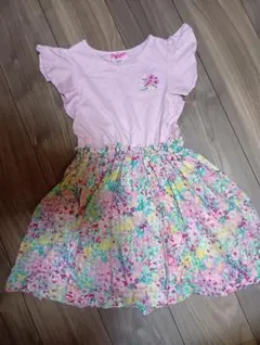 【本日中限定値下げ】kate spade 花柄ワンピース 120