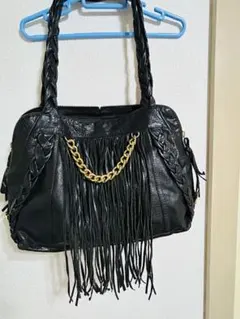 TOP SHOP レザー ショルダーバッグのサムネイル