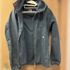 【訳あり】ノースフェイス パープルレーベル デニム シャンブレーパーカー L