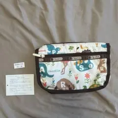LeSportsac 動物柄 ポーチ 中型 未使用