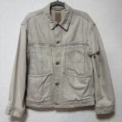 GAP ベージュ デニムジャケット