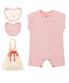 人気☆THE NORTH FACE☆ロンパース ピンク 70cm