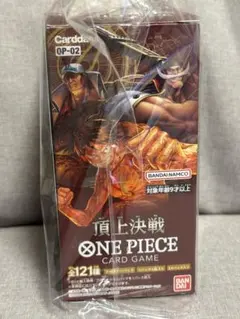 ✨新品未開封✨ワンピースカードゲーム 頂上決戦×2箱 テープカット OP