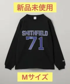 ビューティアンドユース 別注Champion 9.4oz フットボール Tシャツ