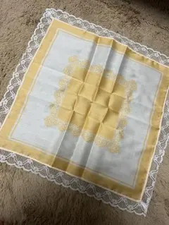 【新品未使用】レースハンカチ　エクイタンス