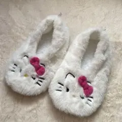 ハローキティ　キッズ　スリッパ　ルームシューズ　19-21