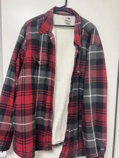 The North Face アウター XXL 赤/白/黒/チェック