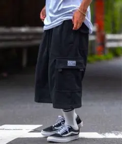 PROCLUB XL カーゴショートパンツ ブラック
