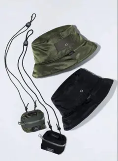 TOGA x PORTER POUCH HAT トーガ ポーター L ブラック - メルカリ