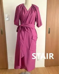 【新品】ステアSTAIR ラップワンピース ピンクのサムネイル