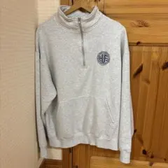 HUF スウェット　ハーフジップ