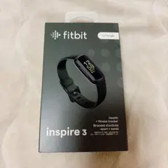 新品未使用　Fitbit Inspire 3 ブラック 本体