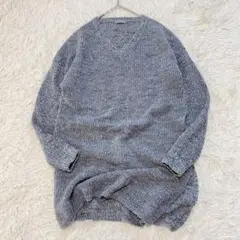【美品】セオリーリュクス 近年モデル ミックスウールニット プルオーバー 人気