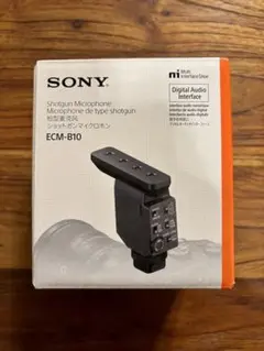 SONY ECM-B10 ショットガンマイク ウィンドスクリーン付 神マイク