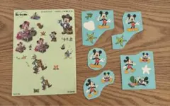 ミッキー　シール　まとめ売り　ディズニー　レトロ　平成　キャラクター