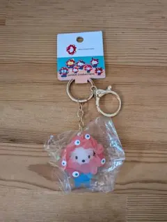 ミャクミャクなりきり 立体マスコット ポチャッコ クリアカラーキーホルダー②