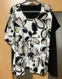 antiqua　patterntorso　花柄　切替えトップス　アンティカのサムネイル