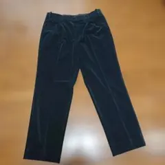 STALING ブラック コーデュロイスラックス