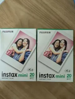 FUJIFILM instax mini インスタントフィルム 20枚入り 2個