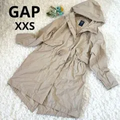 ギャップ　マウンテンパーカー　ロング丈　ベージュ　XXS レディース　撥水