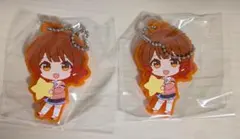 学マス 学園アイドルマスター むぎゅみにラバーキーホルダー 佑芽 2個セット