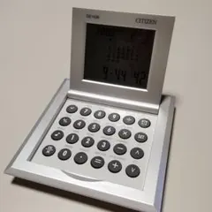 CITIZEN　プレミアム多機能電卓、ワールドクロック機能搭載のサムネイル